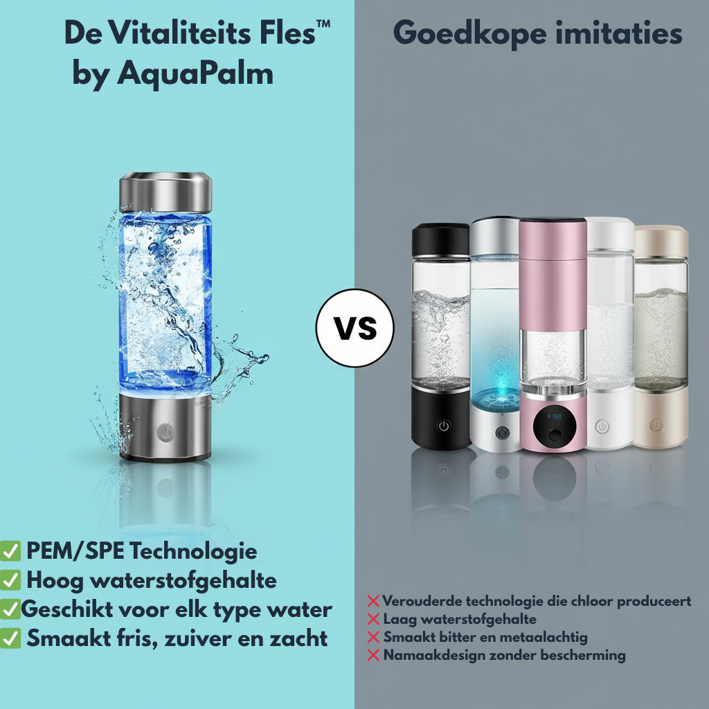 De Vitaliteits Fles™ by AquaPalm